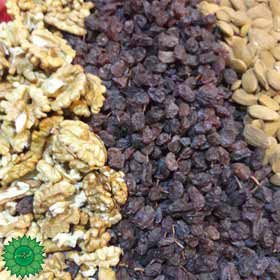 کشمش آفتابی محلی سرشار از آهن و فسفر